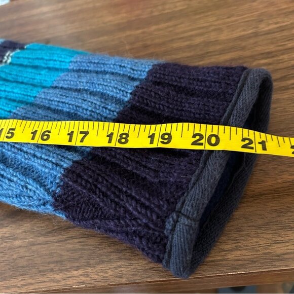 Northern lifestyles Canada Men's Blue Striped Sweater wool XXL - Picture 9 of 10